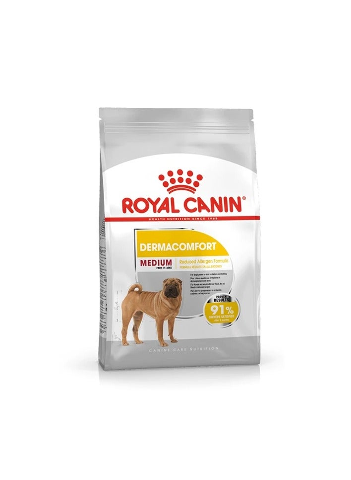 رويال كانين طعام جاف للكلاب المتوسطة ديرماكومفورت - Image 1