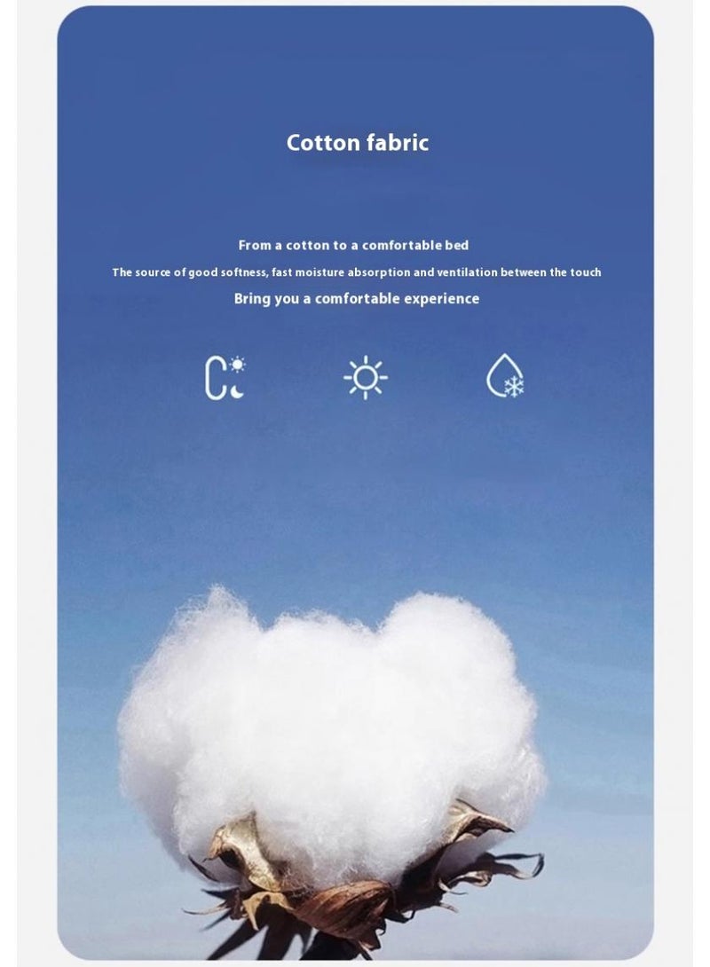 general 4-Piece Cartoon Anime A-Class Pure Cotton Embroidery Comfortable Set Bed Sheet Set Children's Day Gift Birthday Gift - Image 3