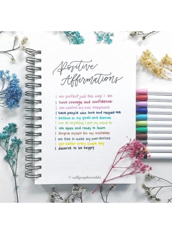 ZEBRA Pen Clickart Retractable Marker Pen Fine Point 0.6Mm Assorted Light And Dark Ink Colors 24 Pack 69824 - Image 4