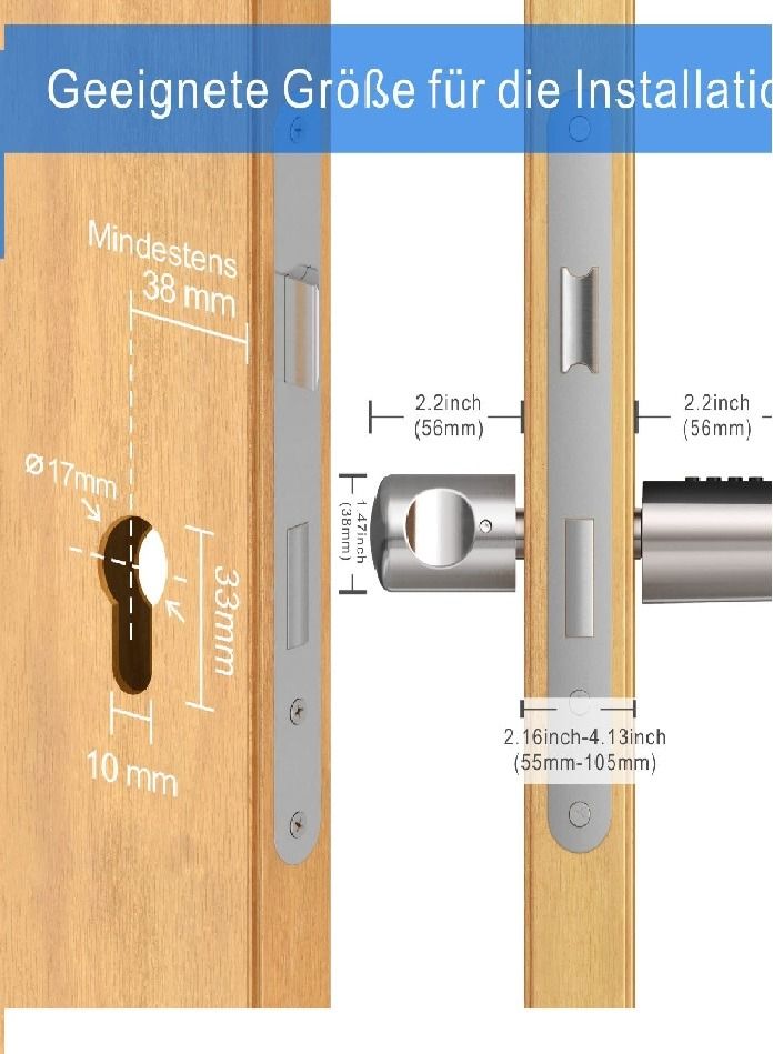 Welock Door Lock Cylinder Double Motor Password And Bluetooth Temporary Password Unlock  - Image 3