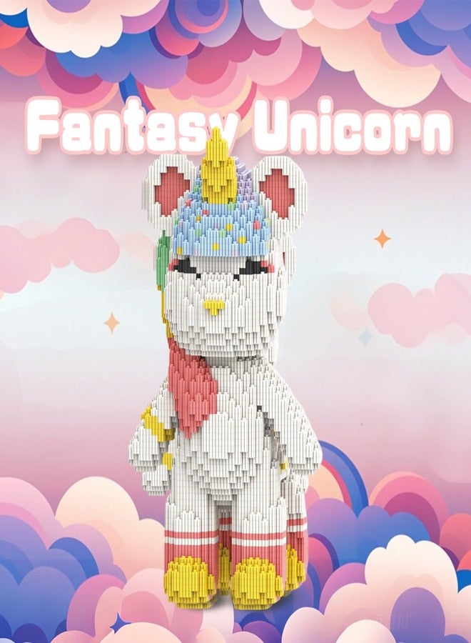 DAHONPA Animal Unicorn Micro Building Blocks Set (5100 Pieces) Gift for Adults and Kids - Image 4