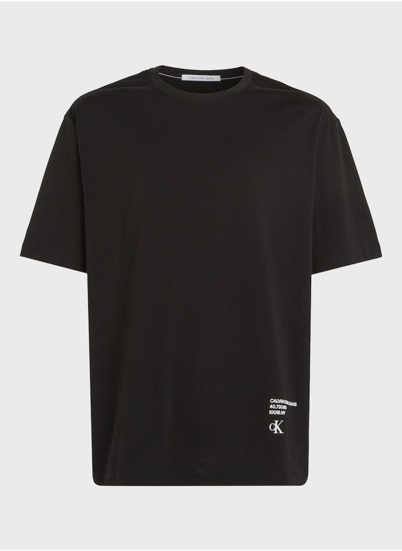 Calvin Klein Jeans - Logo Crew Neck T-Shirt - Image 1