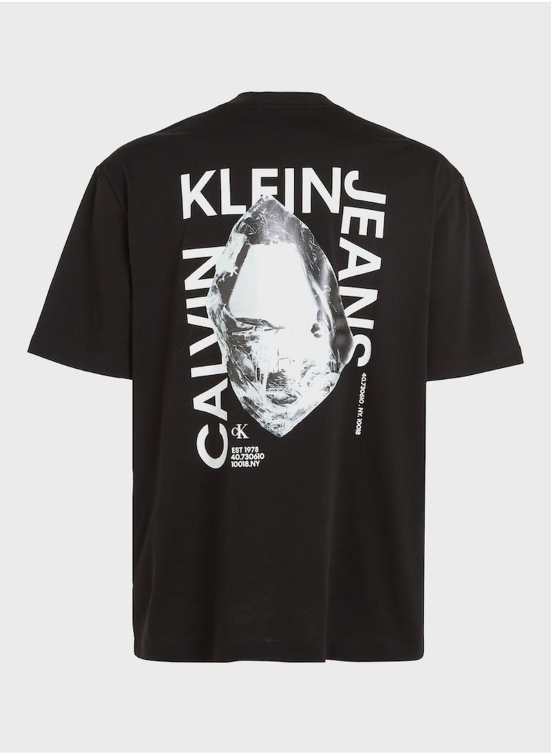 Calvin Klein Jeans - Logo Crew Neck T-Shirt - Image 1