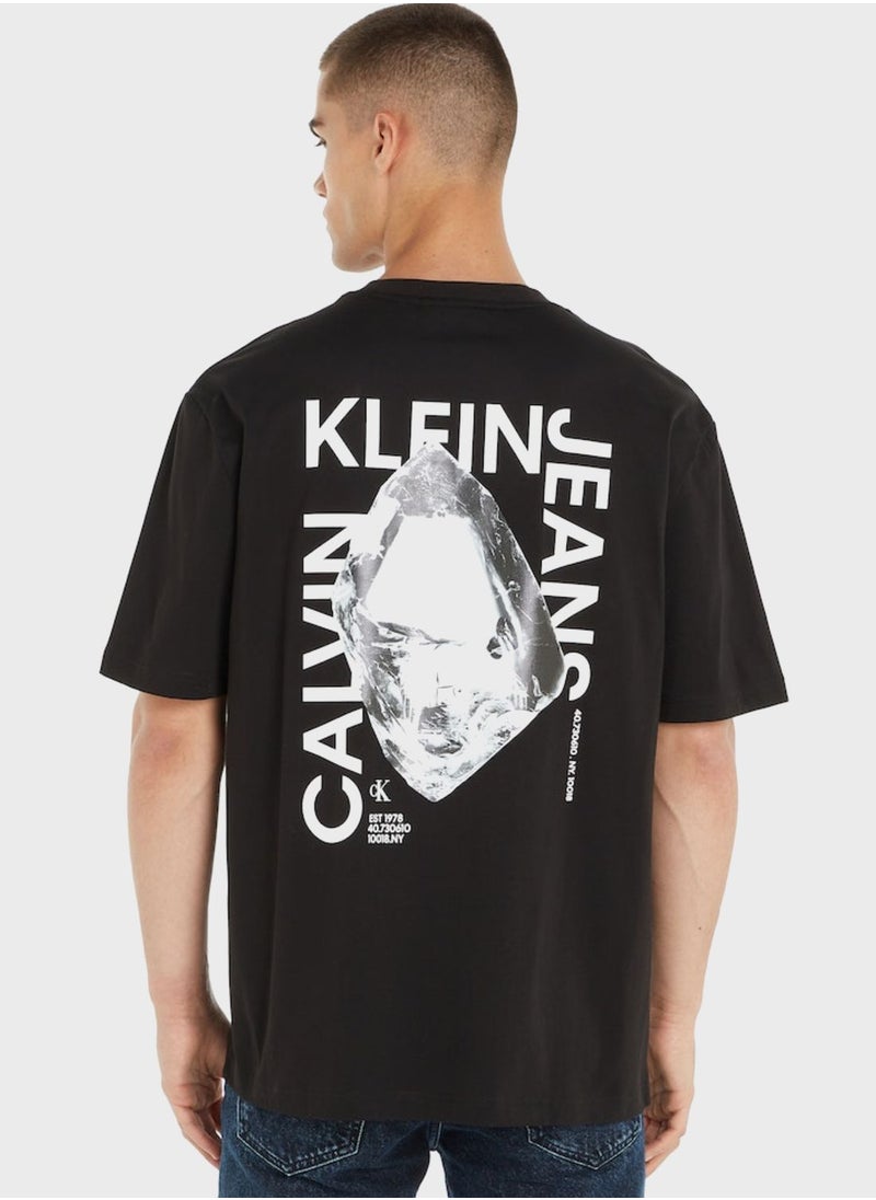 Calvin Klein Jeans - Logo Crew Neck T-Shirt - Image 1