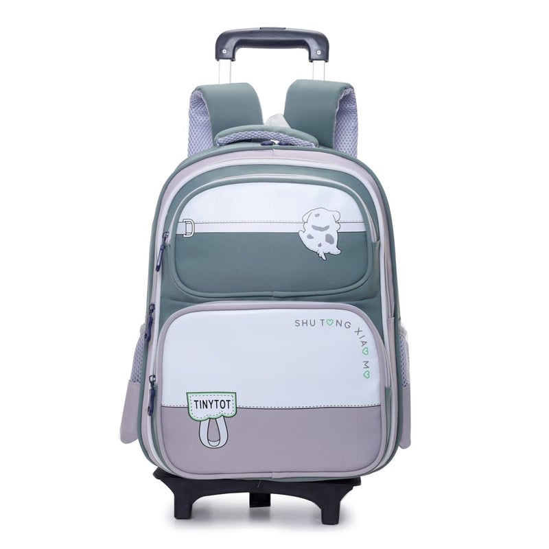 Tinytot Store 22 Litre 17-Inch Waterproof Large School Bag for Boys & Girls, Kids School Bag, School Backpack for Girls and Boys, for Kids, Ideal for Children with Trolley SB237T - Image 1