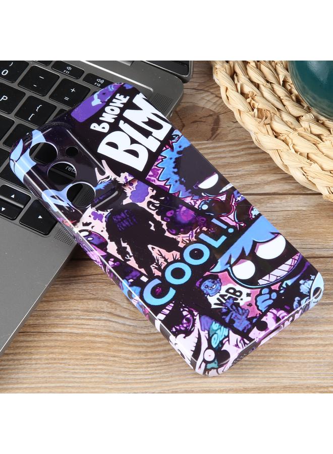 S-TOP Case For Samsung Galaxy S22+ 5G Painted Pattern Precise Hole PC Phone Case - Image 2