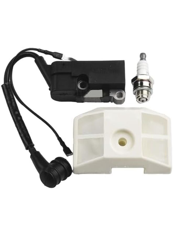 مجموعة ملف الإشعال وفلتر الهواء لمنشار السلسلة 45cc 52cc 58cc 4500 5200 5800 قطع غيار بديلة - Image 4