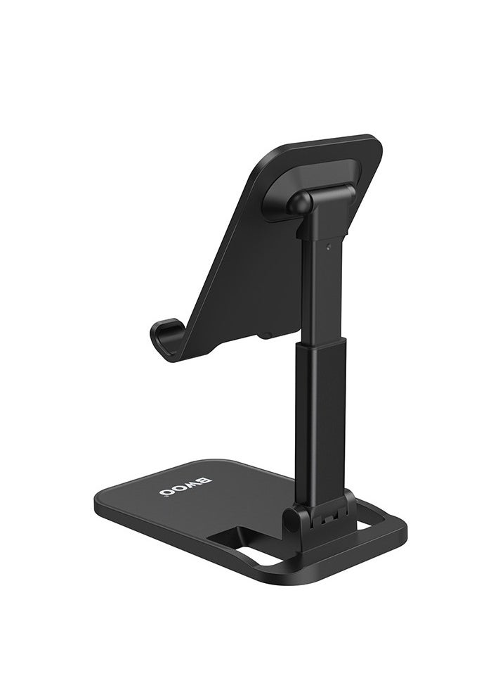 BWOO Bwoo Phone Holder Stand, Adjustable Universal Phone Stand, Foldable Phone Holder for Home and Office Use, Suitable for iPhone, Ipad, Samsung, Vivo, Huawei Etc  - Image 2
