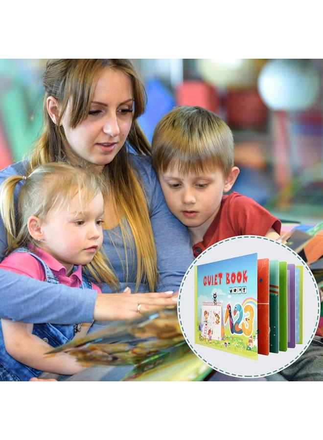 NIBEMINENT Busy Book for Kids Develop Learning Skills Children Quiet Paste Preschool Activity Toys Educational Puzzle Game  - Image 3