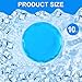 GGSTDDUP Reusable Ice Packs for Injuries 10 Pack Round Ice Packs for Face Gel Ice Pads Small Hot Cold Compress Ice Bag for Eyes After Surgery Face Wisdom Teeth Breast Surgery Blue - Image 4