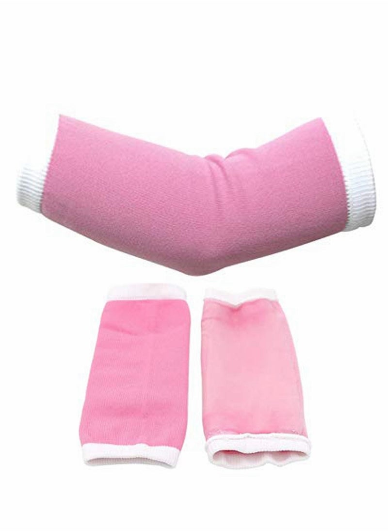 Excefore Gel Elbow Sleeves 1 Pair Dry Skin Moisturizing Brace Protection SPA Nursing Care Health  - Image 1