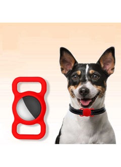 Generic Applicable AirTag Protective Cover For Apple Airtags Silicone Air Anti-lost Device Tag Positioning Tracker Cat Collar-Color:Yellow-Applicable Model:airtag  - Image 3