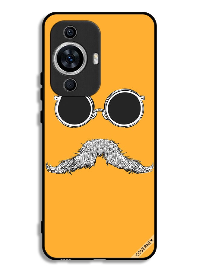 Covernex Huawei nova 12s Protective Case Cover Glasses And Mustache Art - Image 1