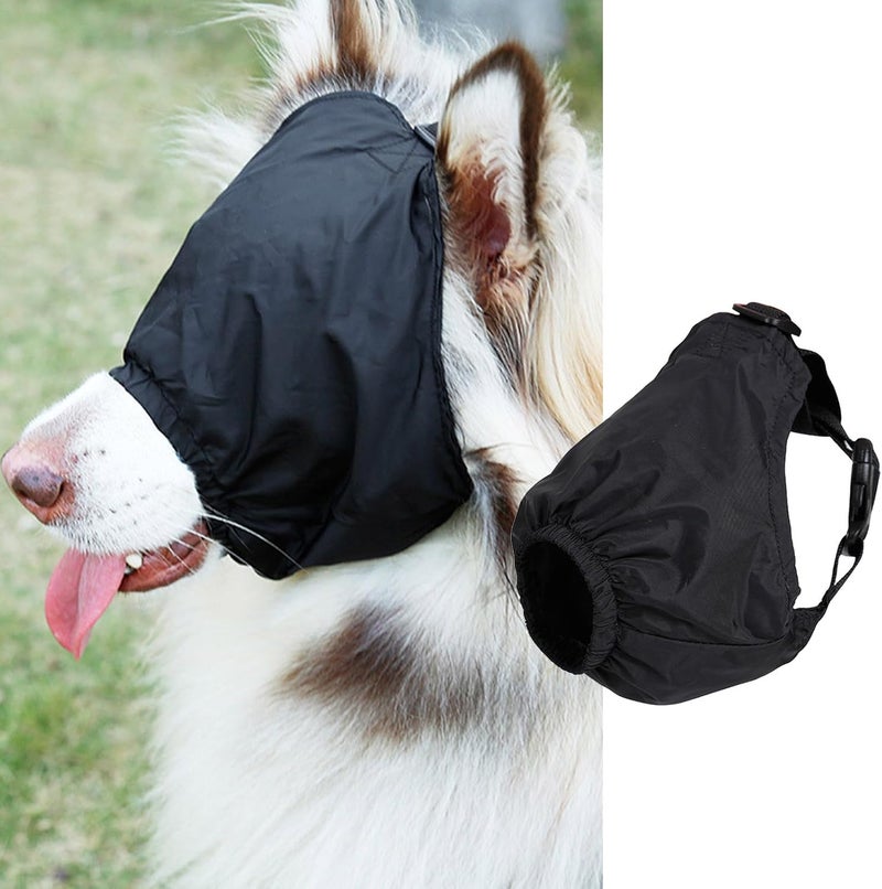 Dog Grooming Head Wrap Soft Pet Eye Covering Fear Reduction Soothing Supply Bathing Blowing Drying Tool Dog Grooming Accessories - Image 2