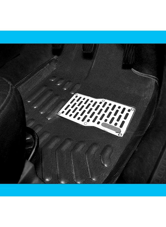 Kingsway KINGSWAY® 3D Car Floor Foot Mats Compatible with Maruti Suzuki Vitara Brezza (Year 2016 to 2019) - Complete Set of 3 Pieces, PVC Material Car Mat, 100% Washable, Color Black  - Image 5