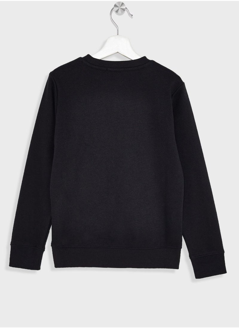 Calvin Klein Jeans - Kids Crew Neck Sweatshirt - Image 1