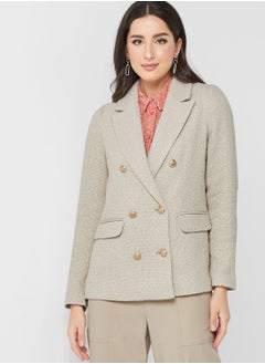 Button Detail Blazer
