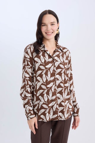 Woman Regular Fit Shirt Collar Long Sleeve Shirt - pzsku/Z54D678ECF2A48BA2A3F2Z/45/1748351938/a8af333d-2596-4593-b576-09ba1db31316