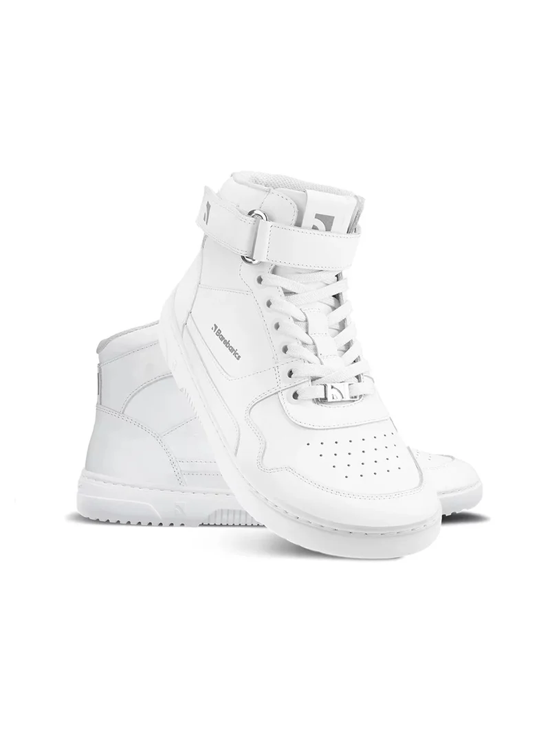بيريباركس Zing - High Top - All White - Leather