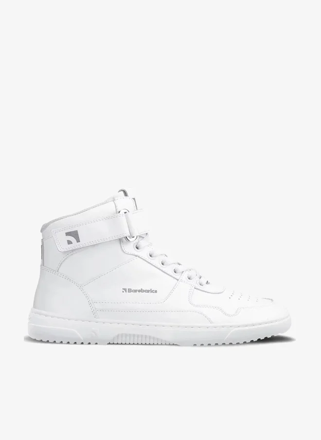 Barebarics Zing - High Top - All White - Leather
