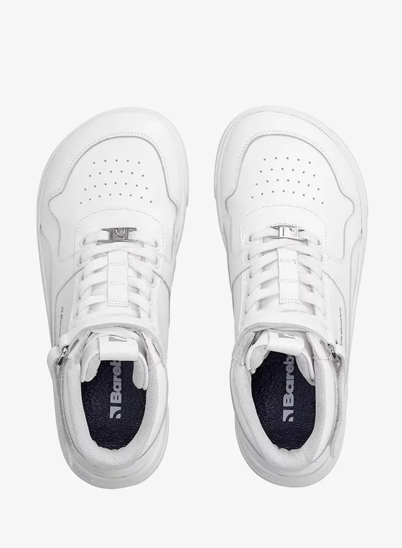 Barebarics  Zing - High Top - All White - Leather  | Best Price UAE