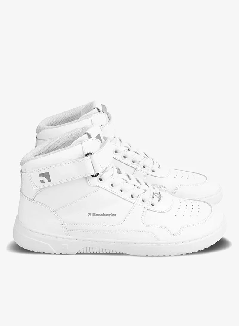 Barebarics  Zing - High Top - All White - Leather  | Best Price UAE