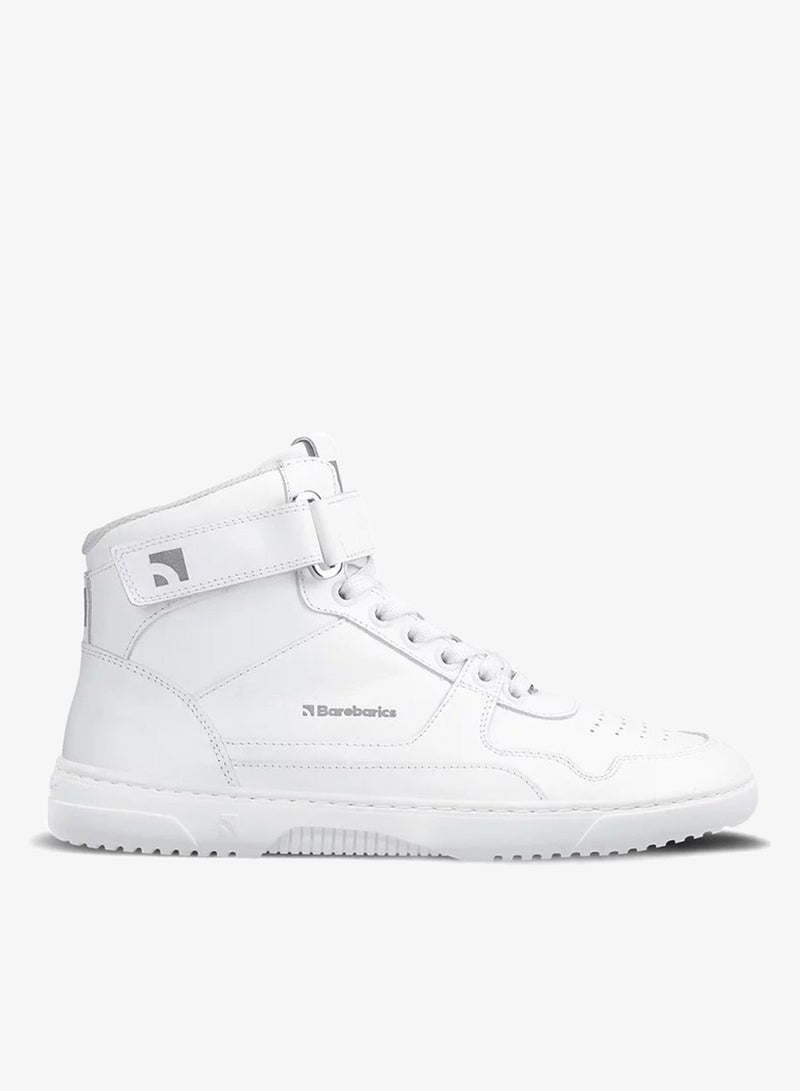 Barebarics Zing - High Top - All White - Leather - Image 2