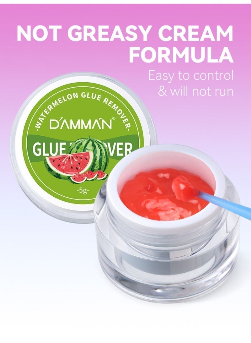 D'AMMA'N Lash Glue Remover fruit eyelash remover Quickly dissolves eyelash glue banana - Image 5