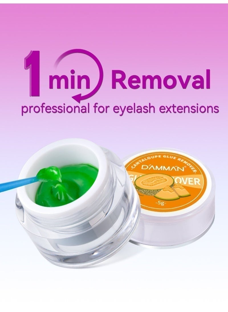 D'AMMA'N Lash Glue Remover fruit eyelash remover Quickly dissolves eyelash glue banana - Image 4