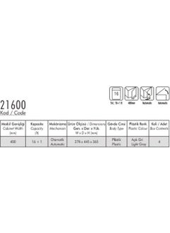 Pelikan 21600 Railed In-Cabinet Trash Can 16+1 Lt (17 Lt) - Kitchen Trash Can  - Image 2