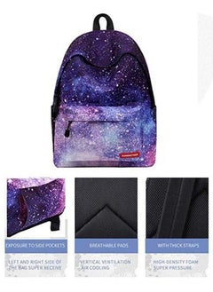 Generic Galaxy School Bag Backpack for Teen Teenage Girls Kids  - Image 2