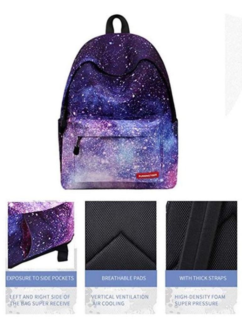Galaxy School Bag Backpack for Teen Teenage Girls Kids - Image 2