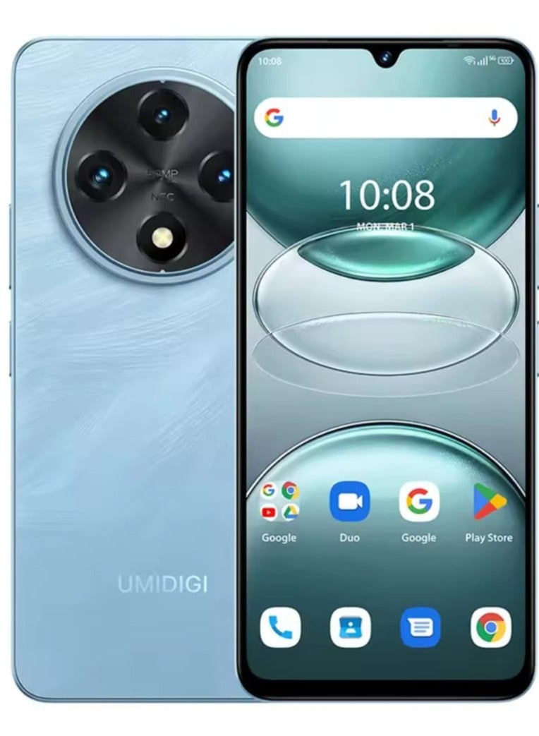 أوميديجي هاتف ذكي أوميديجي جي ١٠٠ - شريحتين - ١٢٨ جيجا روم - ٦ جيجا رام - ازرق - Image 1