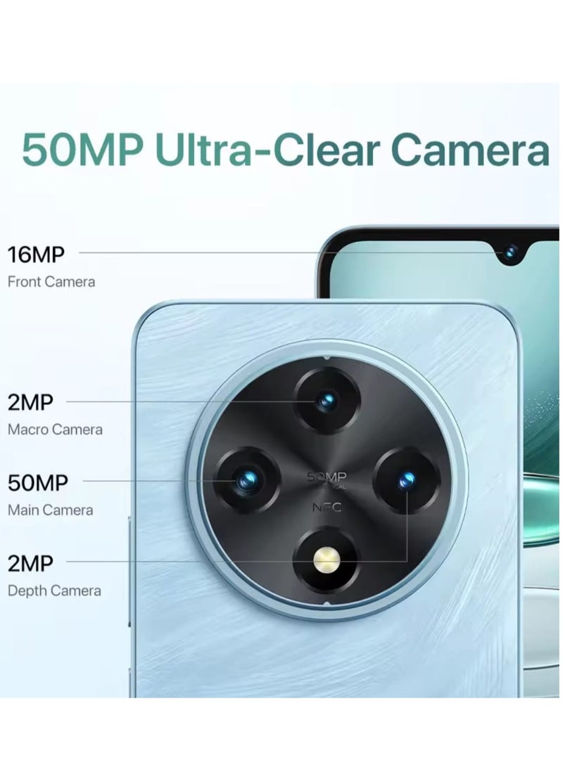 أوميديجي هاتف ذكي أوميديجي جي ١٠٠ - شريحتين - ١٢٨ جيجا روم - ٦ جيجا رام - ازرق - Image 2