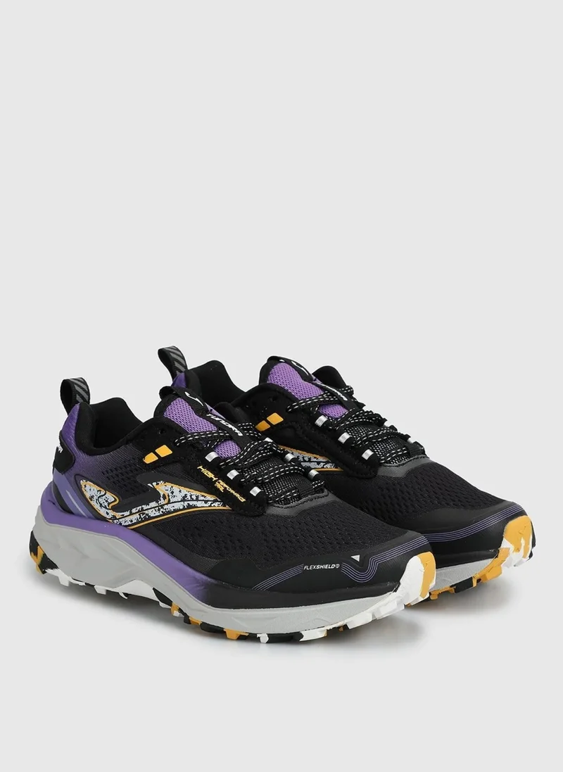 Joma Black - Yellow Boys Walking Shoes JTUNW2401V-TUNDRA Jr 2401 Black Fuc