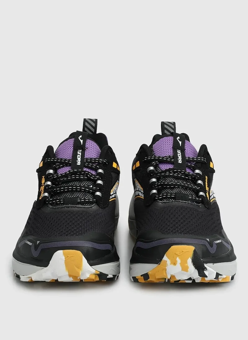 Joma Black - Yellow Boys Walking Shoes JTUNW2401V-TUNDRA Jr 2401 Black Fuc
