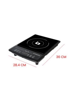 iBELL iBELL CROWN SLIM50 Induction Cooktop, 2000W, Auto Shut-Off, Overheat Protection (Black)  - Image 4