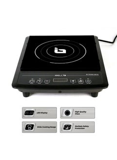 iBELL iBELL CROWN SLIM50 Induction Cooktop, 2000W, Auto Shut-Off, Overheat Protection (Black)  - Image 2