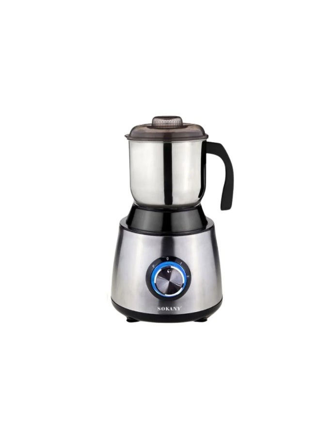 sokany SK-156 Sokany Stainless Steel Large Grinder 500W for Spices and Coffee  - Image 1