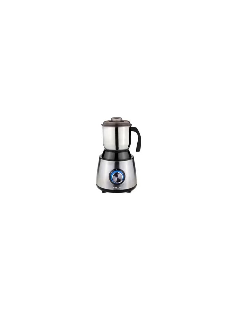 sokany SK-156 Sokany Stainless Steel Large Grinder 500W for Spices and Coffee - Image 4