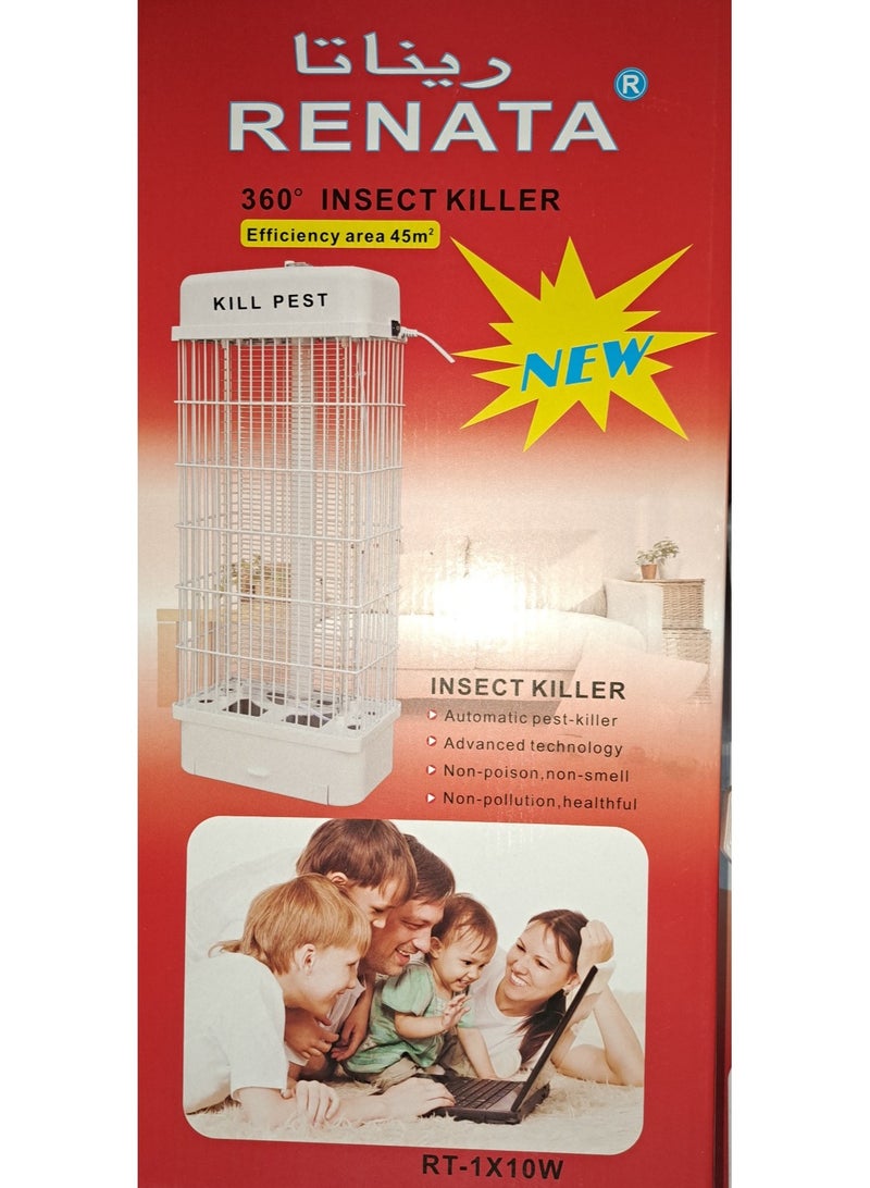 Renata Eco-Friendly Automatic Insect Killer: Silent, Safe, and Effective Pest Control for Home and Workplace - Image 1