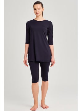 Nehar Fakir Kol Navy Blue Pool Swimsuit  - Image 1