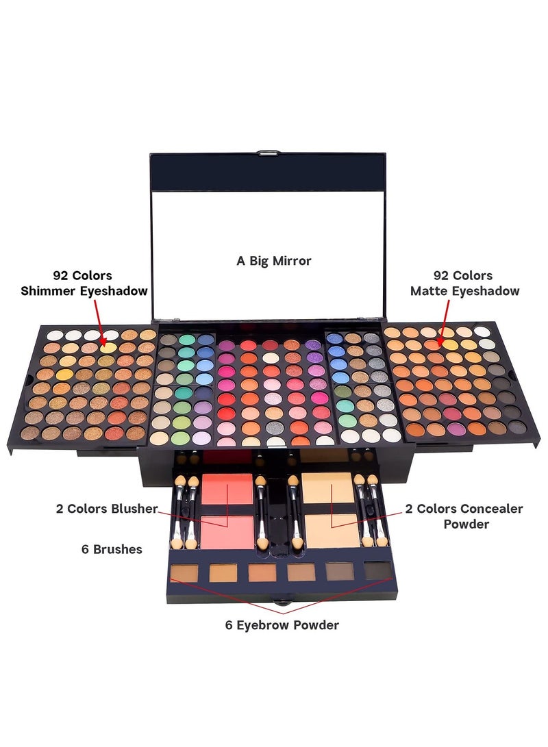 MissTiara 194-Colors All in One Professional Makeup Kit Gift Set  - Image 4
