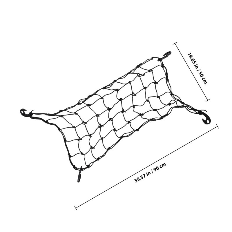 Car Cargo Net Car Roof Luggage Netting Vehicle Roof Cargo Carrier Automotive Roof Mesh Net - Image 2