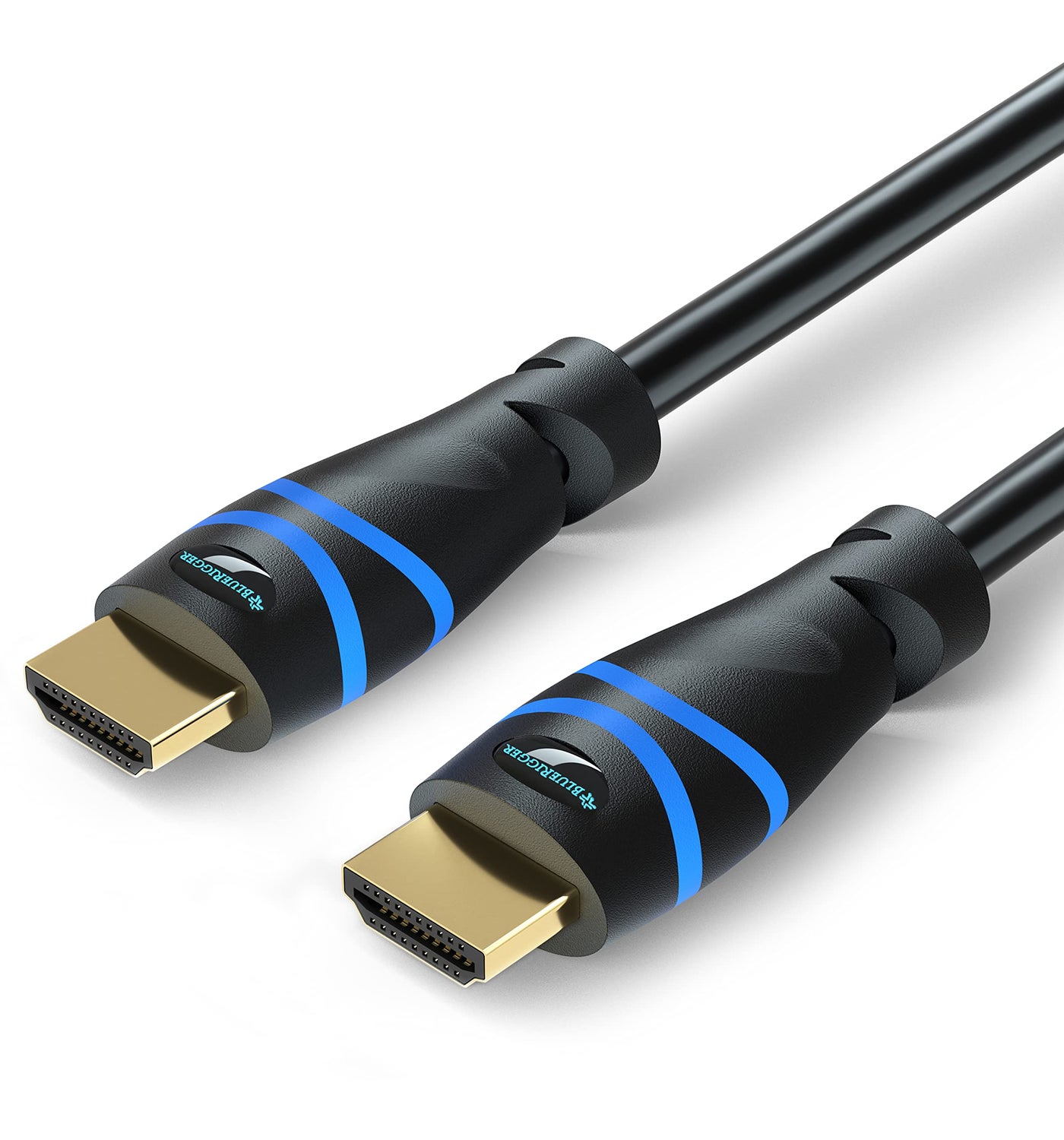 BlueRigger 8K HDMI Cable 10FT 2 Pack 8K 60Hz HDR 4K 120Hz High Speed 48Gbps with Ethernet eARC 3D HDCP 23 Compatible with PS5 Xbox Roku Apple TV Switch PC