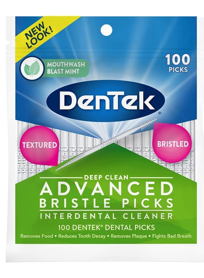 Dentek فرشاة تنظيف عميق 100 قطعة - Image 2