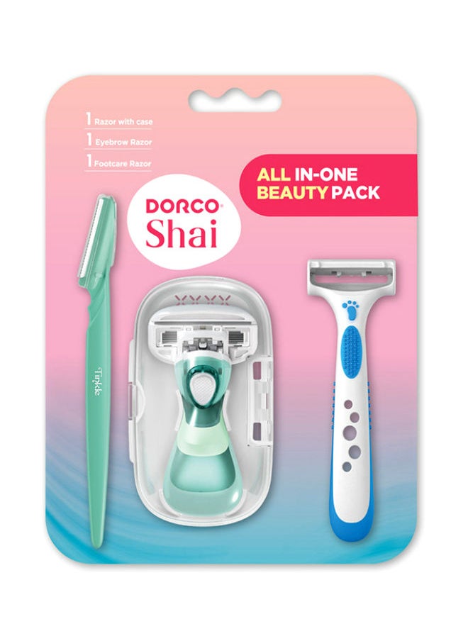 DORCO - Dorco Shai All In-One Beauty Razor Pack Women - Image 1