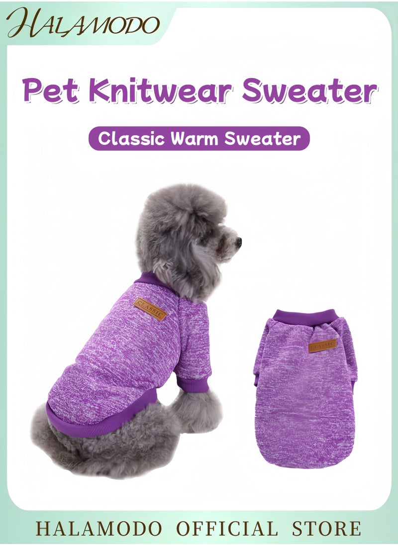 Warm Dog Sweater Soft Knit Winter Clothes for Small Dogs Cozy Pet Sweater Winter Apparel for Medium and Large Dogs - pzsku/Z54D786332331F7417ACAZ/45/_/1737357281/101e658a-8c04-4c5e-8812-44300d433994