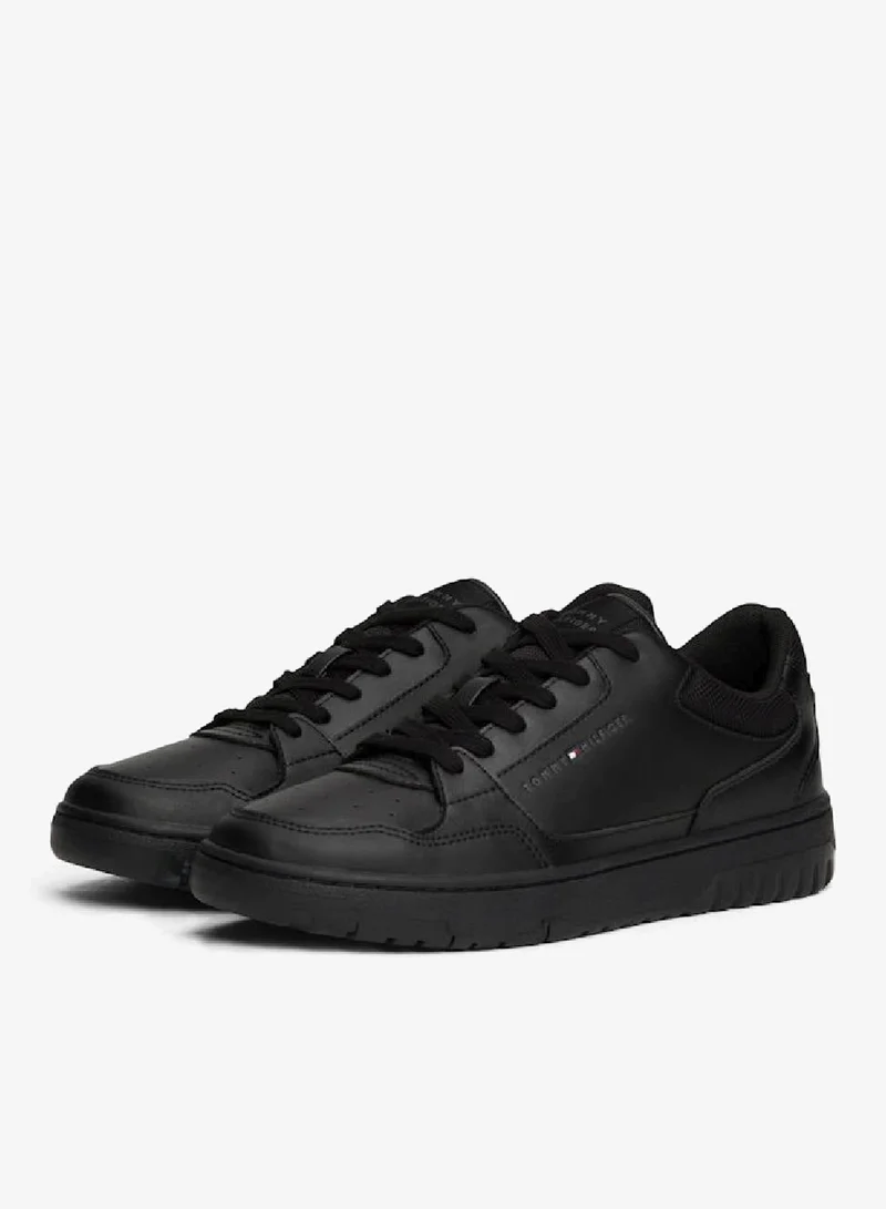 TOMMY HILFIGER Leather Basketball Sneakers