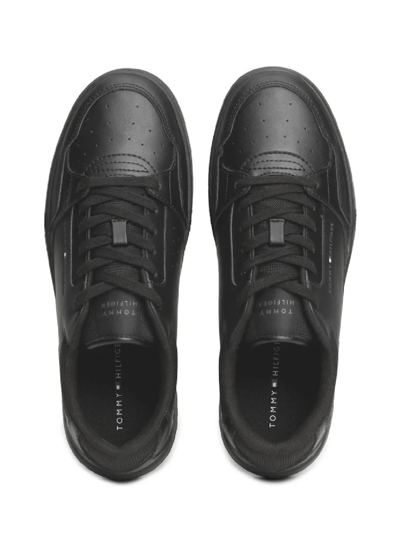 TOMMY HILFIGER Leather Basketball Sneakers